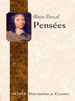 cover image of Pensées